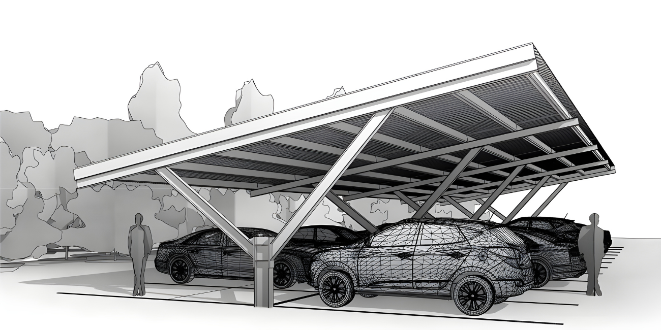 Solar Parking, EV-Electric Vehicle
