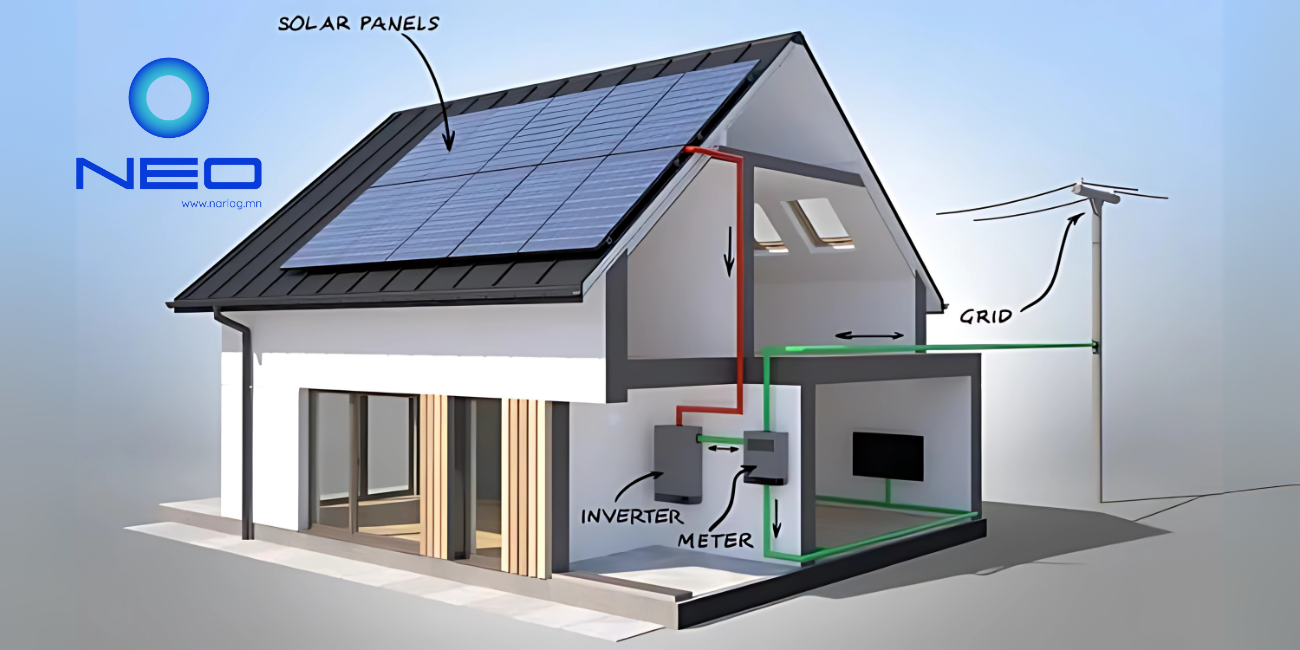 Нарны хавтан, инвертерийн ажиллах зарчим
